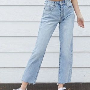 Brandy Melville Crop Light Jeans